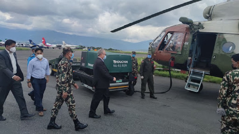 Ram bahadur-heli-candles khabar