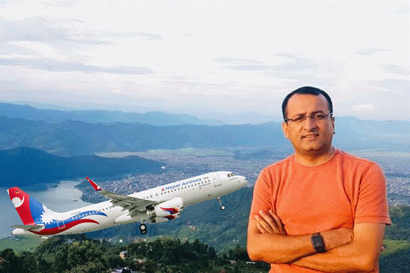 prakash paudle nepal airlinece-candles khabar