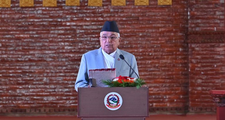 सञ्चार जगत् संविधान प्रदत्त अधिकारको पूर्ण प्रयोग र रक्षार्थ निर्भयपूर्वक लागिरहनेछ : राष्ट्रपति पौडेल