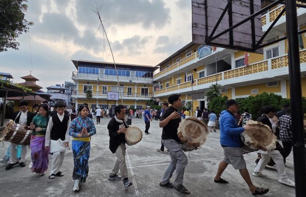 संस्कृति जोगाउन धरानमा लिम्बु समुदायको केलाङ नाच प्रशिक्षण
