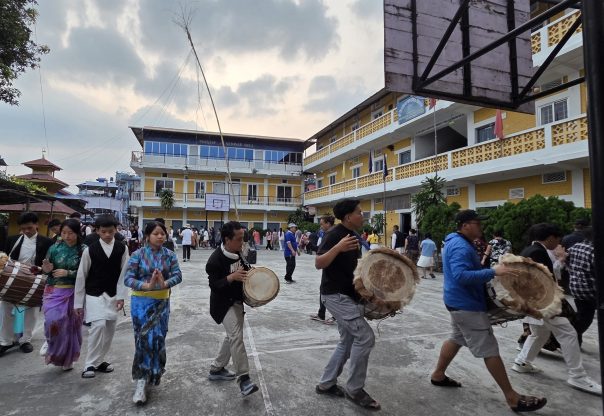 संस्कृति जोगाउन धरानमा लिम्बु समुदायको केलाङ नाच प्रशिक्षण